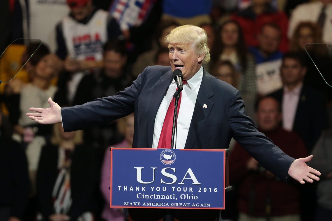 Mark Lyons/EPA/Agência Lusa Donald Trump, presidente eleito dos Estados Unidos
