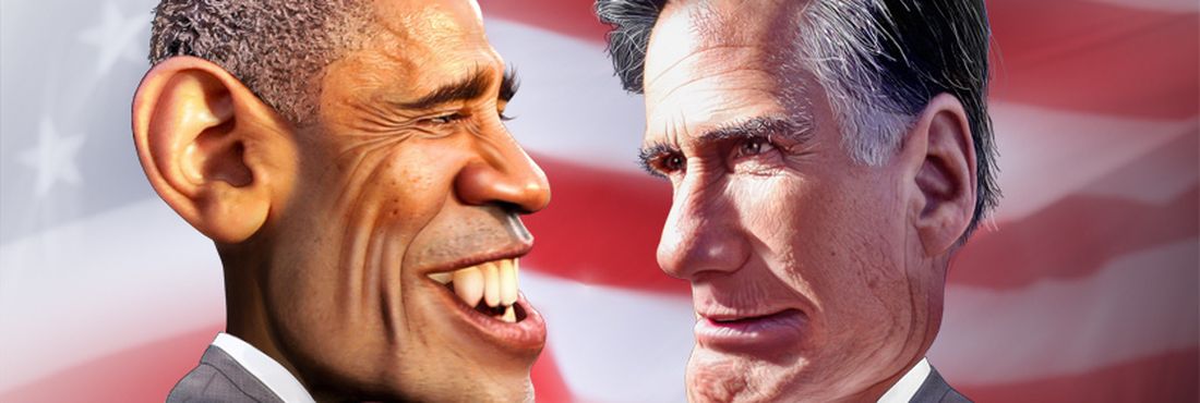 Obama e Romney - 4 "Nanicos" podem influenciar as eleições nos EUA