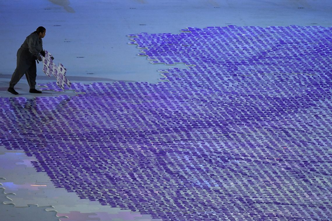 Tomaz Silva/Agência Brasil Rio de Janeiro - Cerimônia de abertura dos Jogos Paralímpicos Rio 2016 no Estádio do Maracanã ( Tomaz Silva/Agência Brasil)