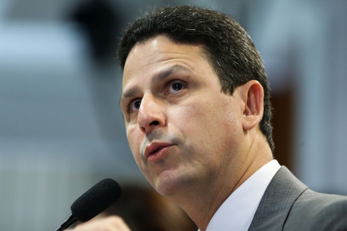 Marcelo Camargo/Agência Brasil Brasília - O ministro das Cidades, Bruno Araújo, durante audiência pública na Comissão de Desenvolvimento Regional e Turismo do Senado (Marcelo Camargo/Agência Brasil)