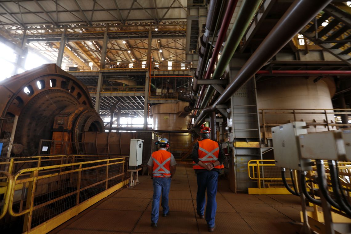Tânia Rêgo/Agência Brasil Concentração 3. Usina de Concentração da mineradora Samarco.