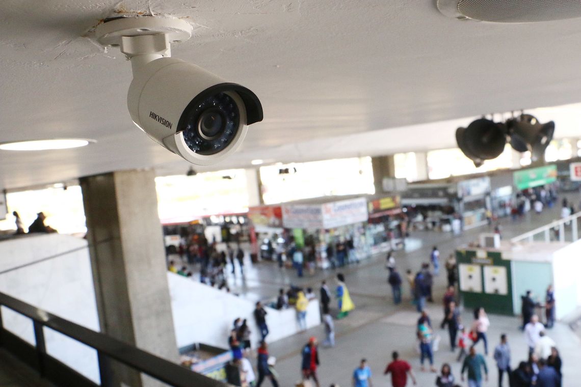 Câmeras de monitoramento aumentam a segurança na Rodoviária