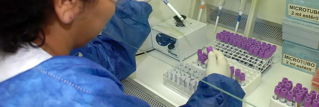 Laboratório, exame Exames de sangue