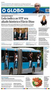 Capa do Jornal O Globo Edição 2023-11-28