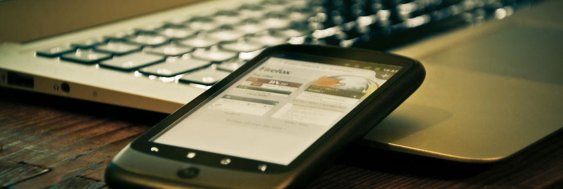 Firefox mobile para Android celular e computador