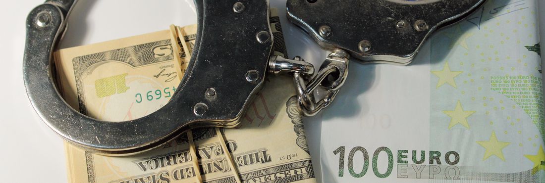 crime conta o sistema financeiro evasão de divisas sonegação Imagem ilustrativa para crimes financeiros