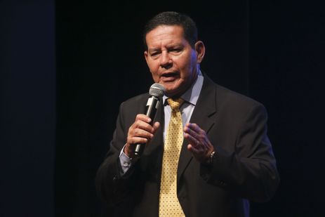 O vice-presidente da RepÃºblica, Hamilton MourÃ£o, participa do SeminÃ¡rio Brasil de Ideias - Abertura do Ano de 2019.