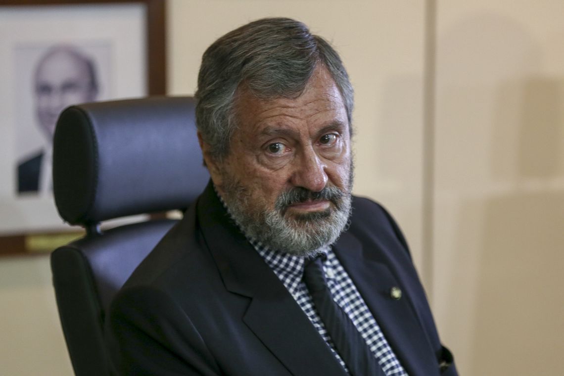Fabio Rodrigues Pozzebom/Agência Brasil O atual ministro da Justiça, Torquato Jardim, durante coletiva de imprensa após reunião com o futuro ministro da pasta, juiz federal Sérgio Moro.