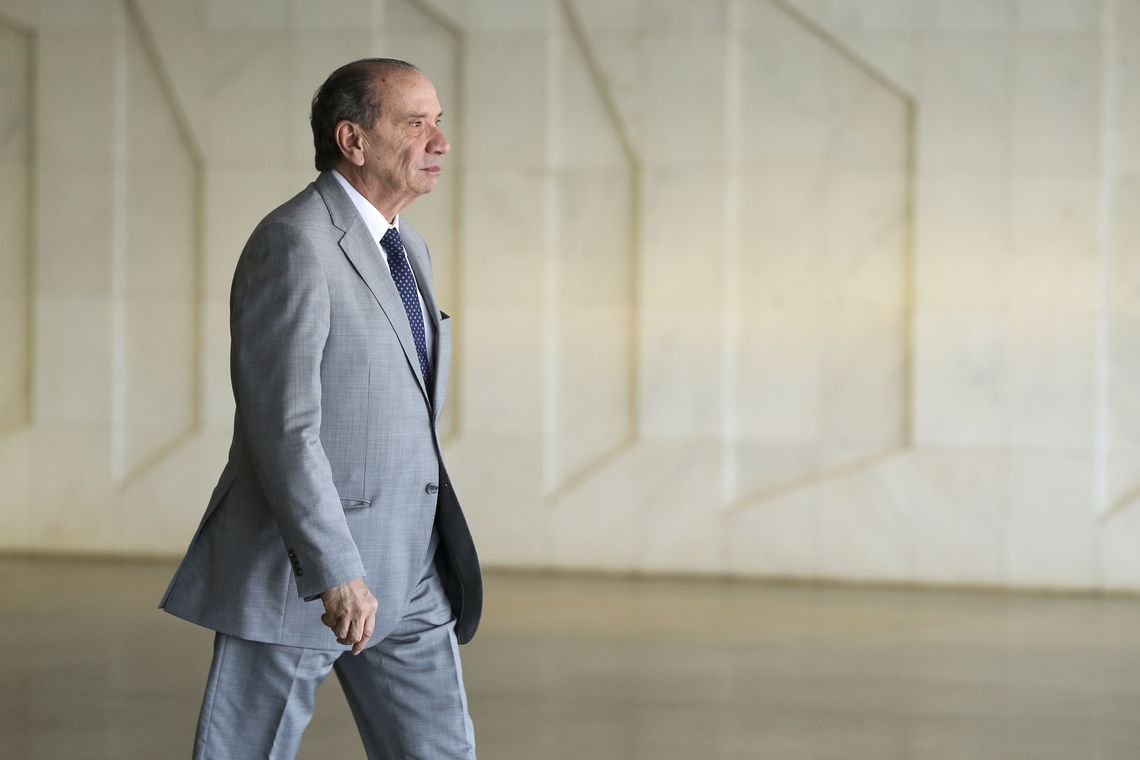 Marcelo Camargo/Agência Brasil Brasília - O ministro das Relações Exteriores, Aloysio Nunes Ferreira, se reúne com o ministro das Relações Exteriores da Bolívia, Fernando Huanacuni, no Palácio Itamaraty (Marcelo Camargo/Agência Brasil)