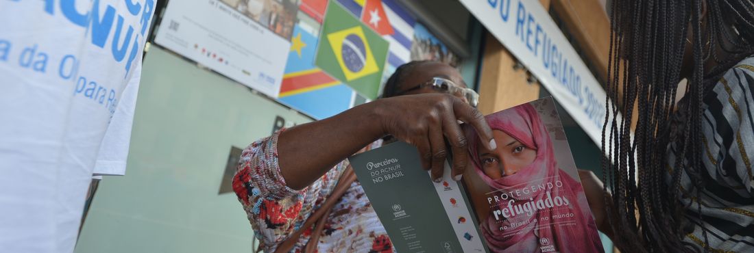 Refugiados no DF Refugiados no DF