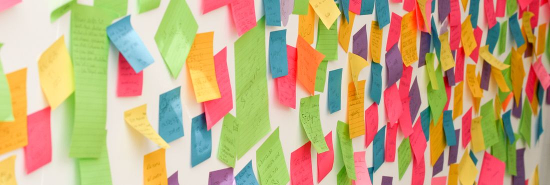 Post-its, check-list, lembretes
