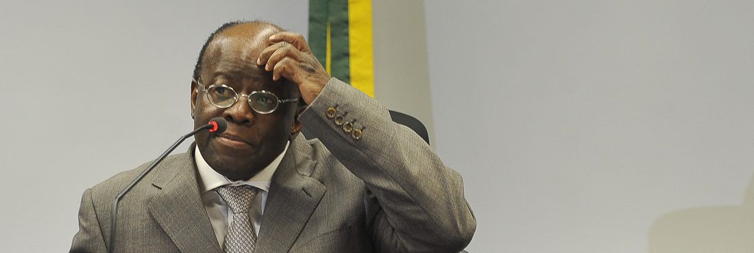 Joaquim Barbosa, presidente do Supremo Tribunal Federal (STF) O presidente do STF, ministro Joaquim Barbosa, concedeu entrevista coletiva
