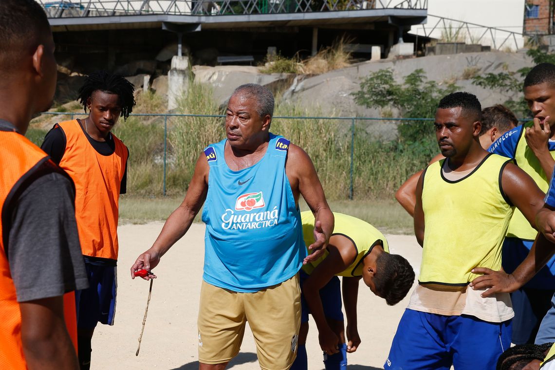 Tânia Rêgo/Agência Brasil Entrevista com o jogador Jairzinho, o furacão da Copa de 70, que fez gols em todos os jogos, na Vila Olímpica do Sampaio, zona norte da cidade.