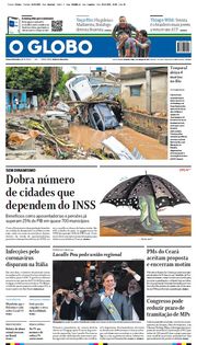 Capa do Jornal O Globo Edição 2020-03-02