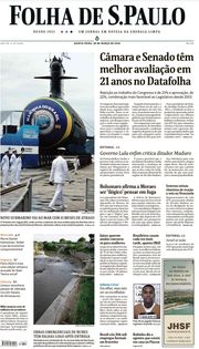 Capa do Jornal Folha de S. Paulo Edição 2024-03-28