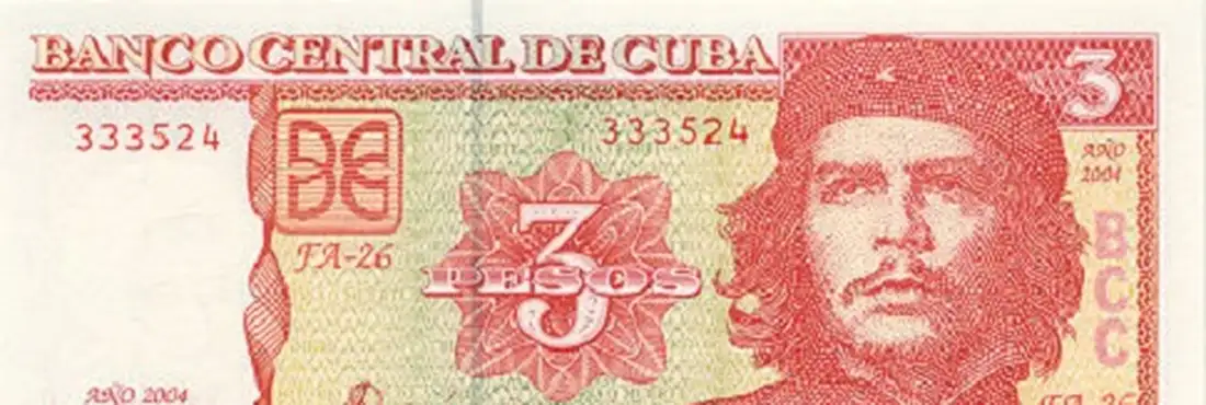Pesos cubanos Notas de dinheiro
