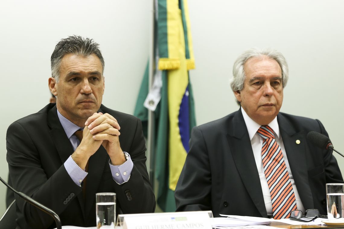 Marcelo Camargo/Agência Brasil Brasília - O presidente dos Correios, Guilherme Campos, participa de audiência conjunta das comissões de Ciência, Tecnologia, Comunicação e Informática; de Direitos Humanos e Minorias; de Finanças e Tributação; e de Integração Nacional,