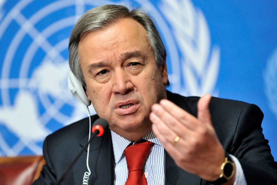 Secretário-geral da ONU, António Guterres