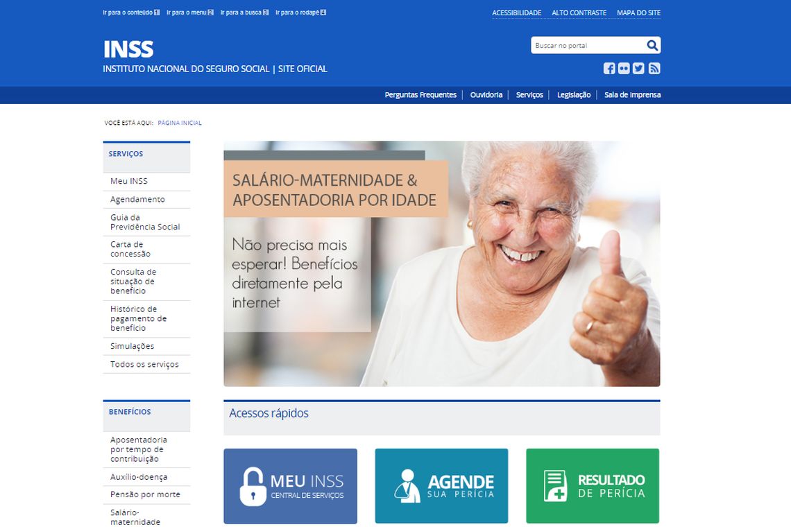 Site do INSS