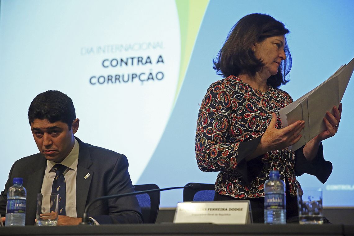 José Cruz/Agência Brasil Brasília - O Ministério da Transparência e Controladoria-Geral da União promove evento em comemoração ao Dia Internacional Contra a Corrupção (José Cruz/Agência Brasil)