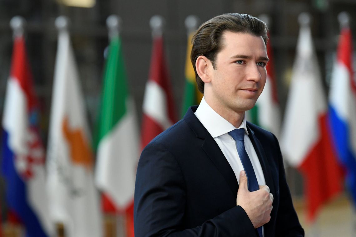 Piroschka Van de Wouw/Reuters/Direitos Reservados Austrian Chancellor Sebastian KurzREUTERS/Piroschka van de Wouw