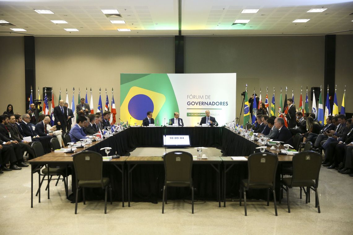  Governadores eleitos e reeleitos paticipam de FÃ³rum em BrasÃ­lia.  