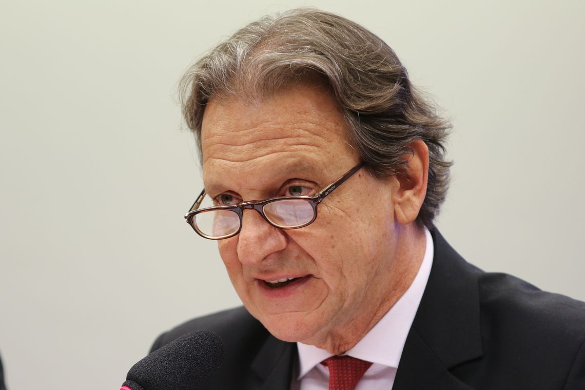 Fabio Rodrigues Pozzebom/Agênci O Presidente da Unidade de Inteligência Financeira - UIP, Ricardo Liáo, participa de audiência na comissão Especial do PL/ 2303/15 que dispõe sobre o Banco Central regular moedas virtuais.