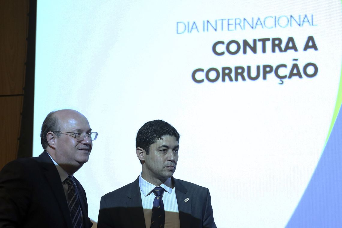 José Cruz/Agência Brasil Brasília - O Ministério da Transparência e Controladoria-Geral da União promove evento em comemoração ao Dia Internacional Contra a Corrupção (José Cruz/Agência Brasil)