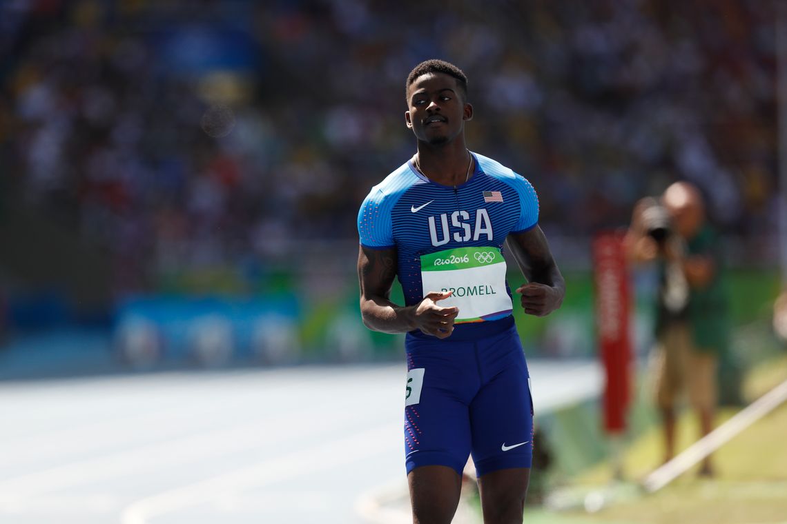 Fernando Frazão/Agência Brasil Rio de Janeiro - Rodada classificatória na prova de 100 metros rasos de atletismo dos Jogos Rio 2016, no Estádio Olímpico (Fernando Frazão/Agência Brasil)