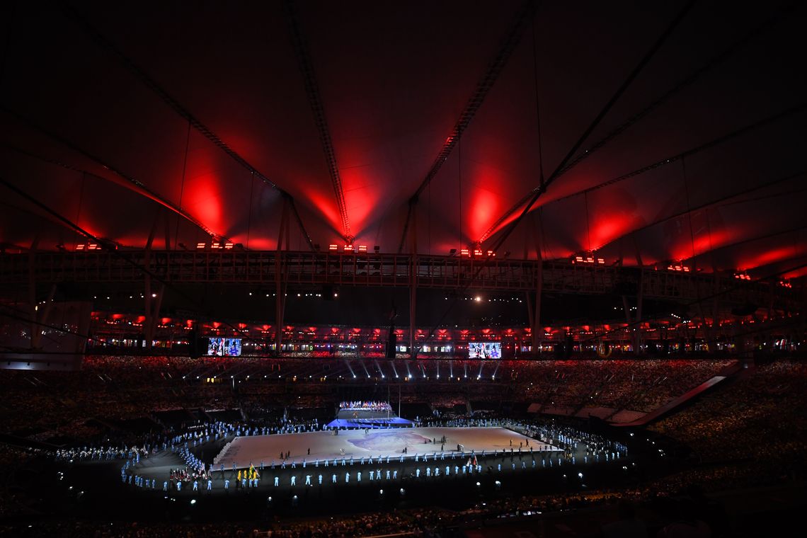 Tomaz Silva/Agência Brasil Rio de Janeiro - Cerimônia de abertura dos Jogos Paralímpicos Rio 2016 no Estádio do Maracanã ( Tomaz Silva/Agência Brasil)