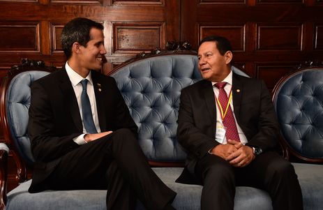 Vice-Presidente da República, General Hamilton Mourão, durante XI Reunião de Ministros das Relações Exteriores do Grupo de Lima 