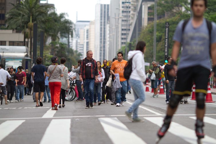 Avenida Paulista é fechada para carros 