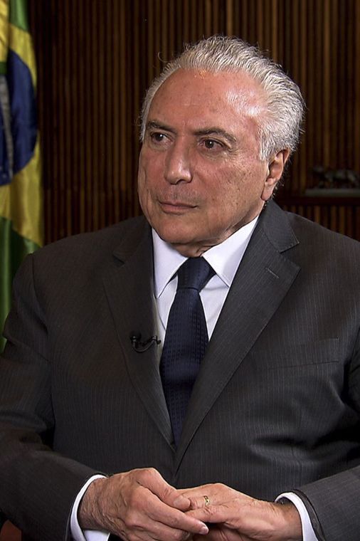 TV Brasil O presidente Michel Temer concede entrevista à jornalista Roseann Kennedy, da TV Brasil.