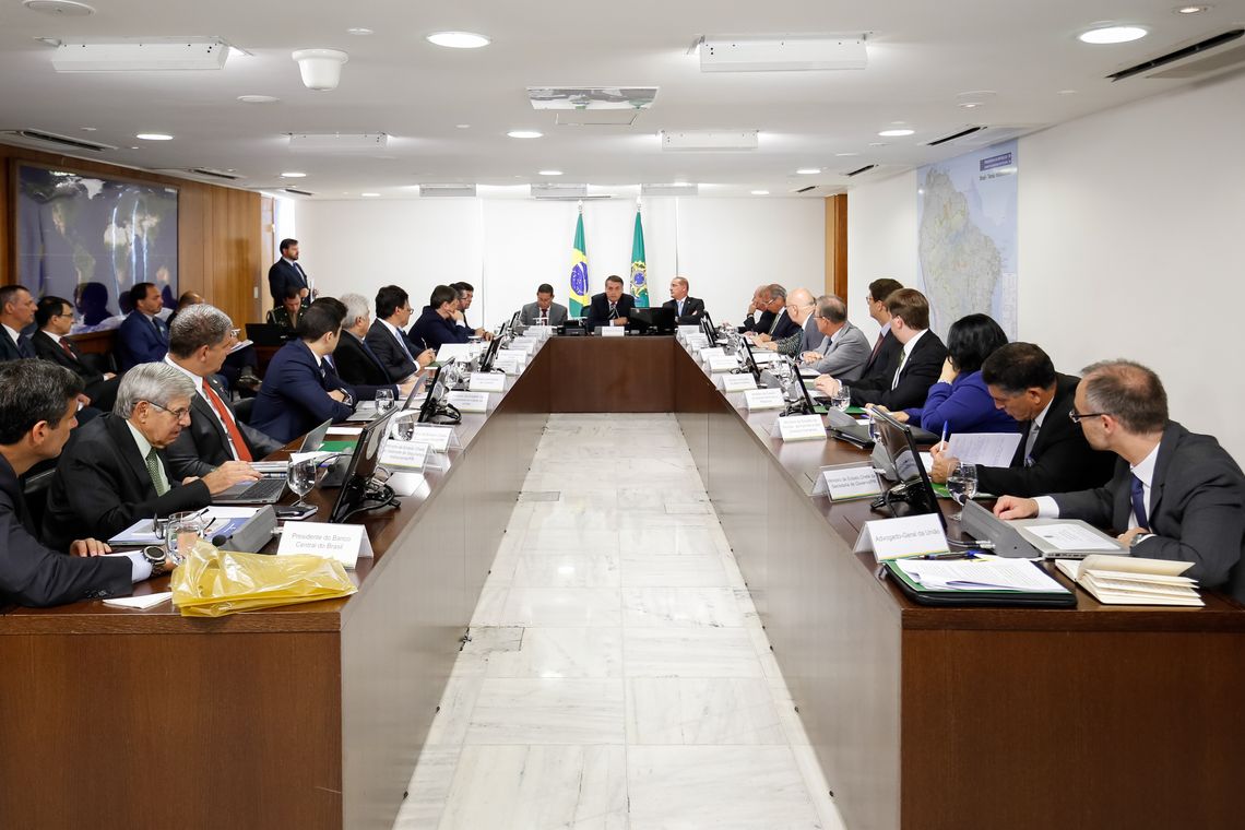 Presidente da República, Jair Bolsonaro durante Reunião do Conselho de Governo.Foto: Alan Santos/PR