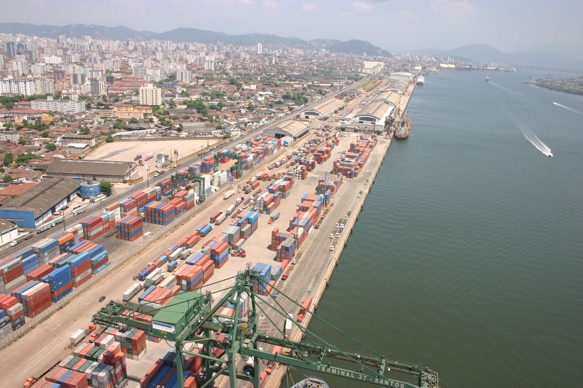 Divulgação/ Portal Governo Brasil Porto, Santos