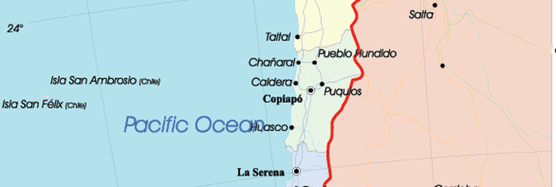 Mapa do Chile Mapa do Chile
