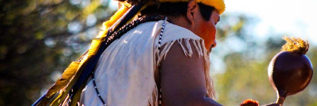 Cacique Guarani-Kaiowá na IV Aldeia Multiétnica Cacique Guarani-Kaiowá na IV Aldeia Multiétnica