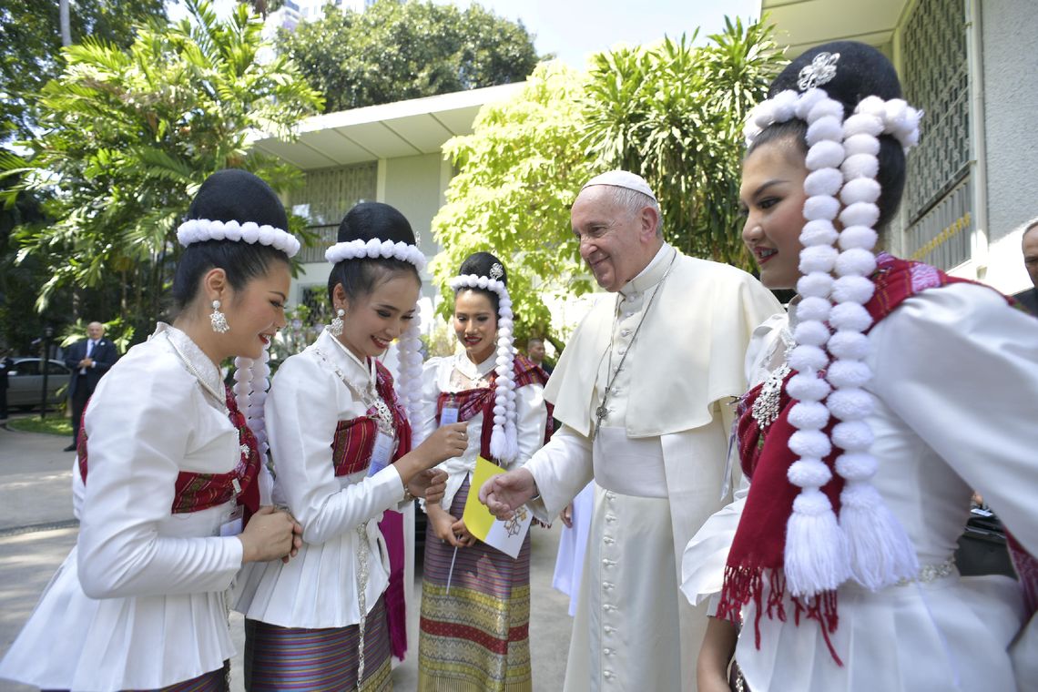 Divulgação Vaticano Papa Francisco, Tailândia