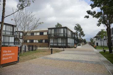 Instalações da Escola Sesc de Ensino Médio na Barra da Tijuca, zona oeste do Rio.