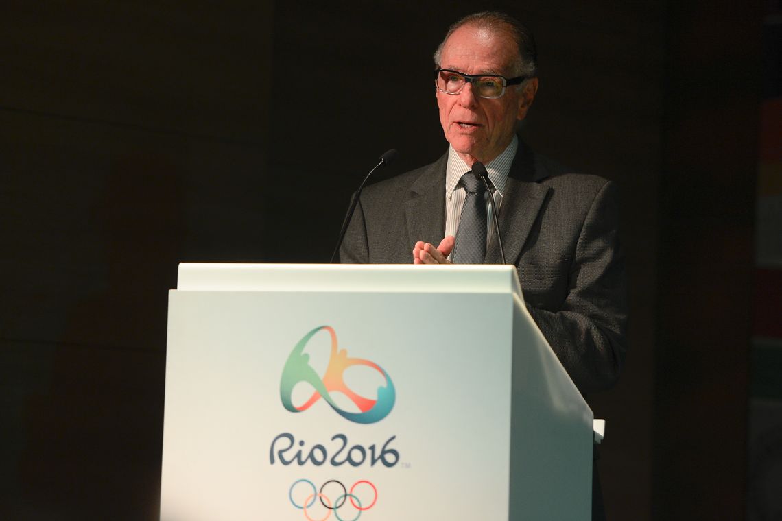 Tomaz Silva/Agência Brasil Rio de Janeiro - O presidente do Comitê Rio 2016, Carlos Arthur Nuzman, fala durante apresentação dos ingressos dos Jogos Olímpicos, no Comitê Rio 2016, na Cidade Nova, região central da capital fluminense (Tomaz Silva/Agência Brasil)