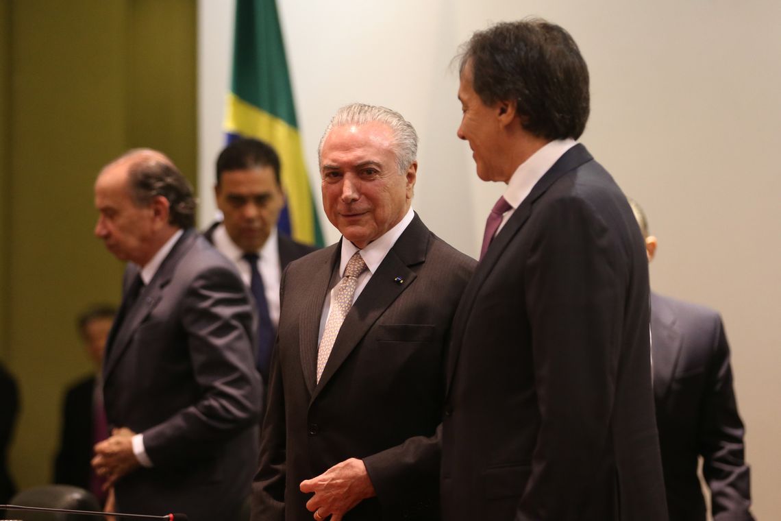 Antonio Cruz/ Agência Brasil Brasília - Presidente Michel Temer participa das comemorações do Dia do Diplomata, no Palácio Itamaraty (Antonio Cruz/Agência Brasil)