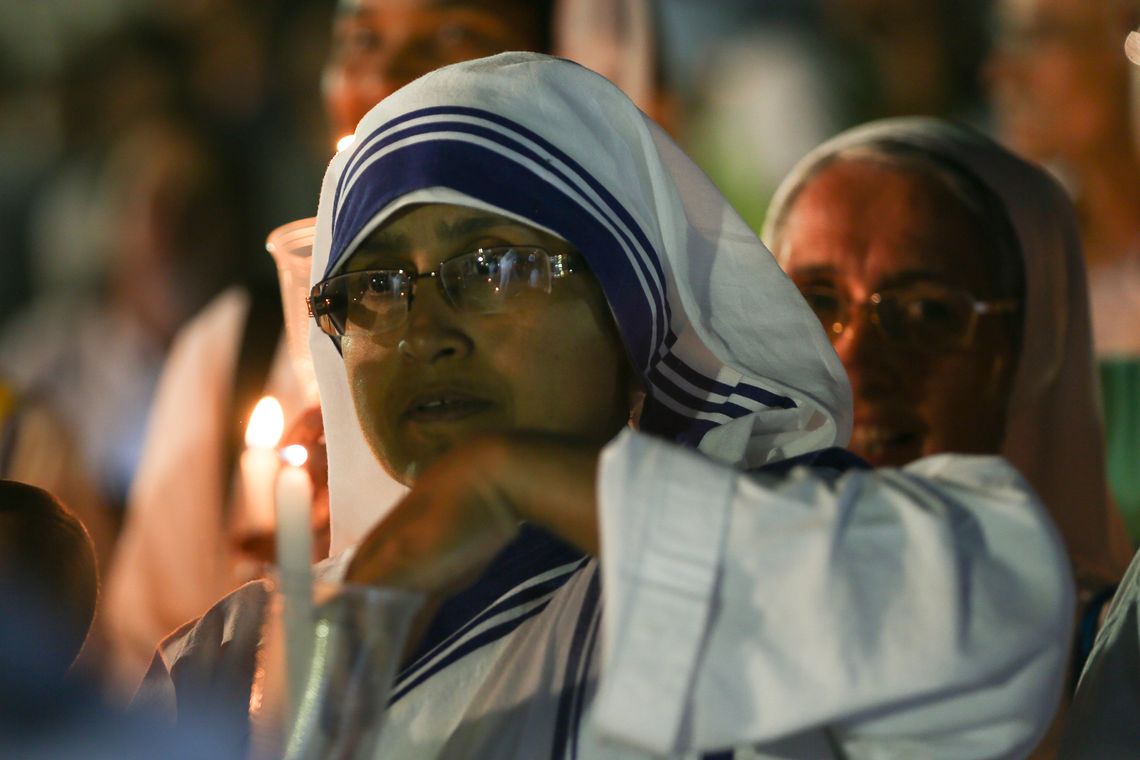 Marcello Casal jr/Agência Brasil Brasília - Arquidiocese de Brasília realiza missa solene e procissão durante Festa da Padroeira - Nossa Senhora Aparecida, na Esplanada dos Ministérios (Marcello Casal Jr/Agência Brasil)