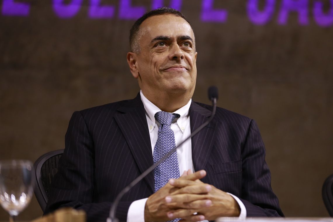 Tânia Rêgo/Agência Brasil O presidente da Shell Brasil, André Araujo, participa do Seminário
