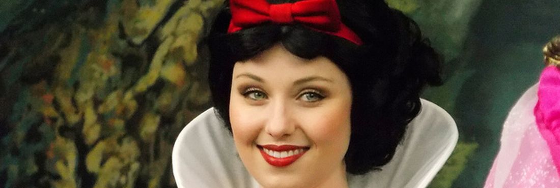Branca de neve Branca de Neve inspira as meninas