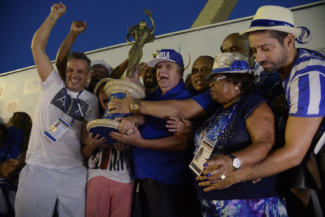 Fernando Frazão/Agência Brasil Rio de Janeiro - A escola de samba Portela é a campeã do desfile das escolas do Grupo Especial no Sambódromo (Fernando Frazão/Agência Brasil)