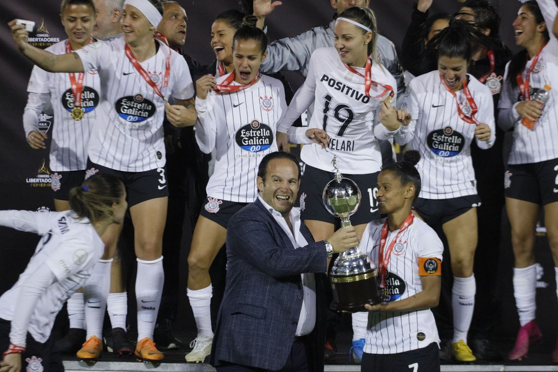 bicampeonato do time feminino do Corinthians na Copa Libertadores.