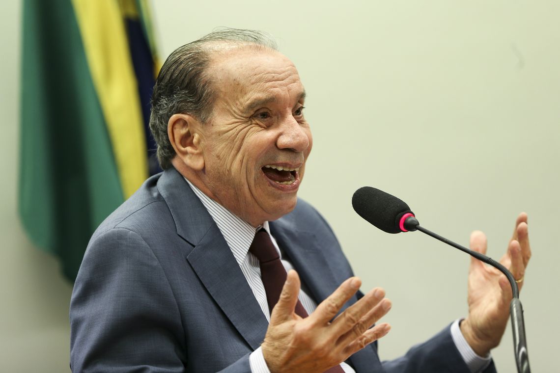Marcelo Camargo/Agência Brasil O ministro das Relações Exteriores, Aloysio Nunes Ferreira, participa de audiência pública na Comissão de Relações Exteriores e Defesa Nacional da Câmara.