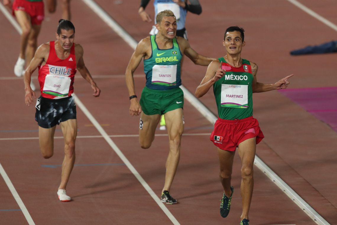 Altobeli da Silva conquista medalha de prata na prova dos 5.000 metros nos Jogos Pan-Americanos de Lima