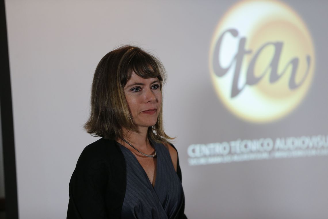 Fernando Frazão/Agência Brasil Rio de Janeiro - Cerimônia de posse da nova diretora do Centro Técnico Audiovisual, Daniela Pfeiffer (Fernando Frazão/Agência Brasil)