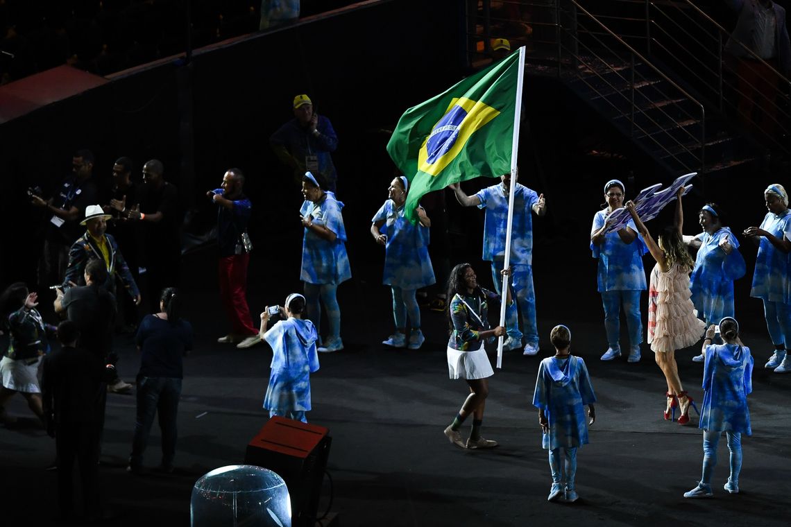 Tomaz Silva/Agência Brasil Rio de Janeiro - Cerimônia de abertura dos Jogos Paralímpicos Rio 2016 no Estádio do Maracanã ( Tomaz Silva/Agência Brasil)